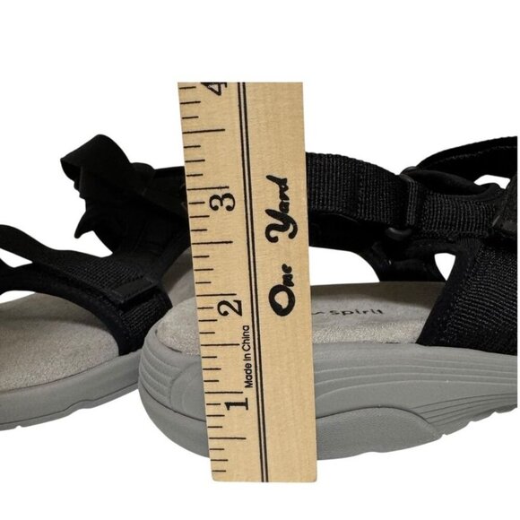 Easy Spirit Trish 2 Black Sport Sandals Adjustable Slingback Women's Size 9 - Picture 15 of 16